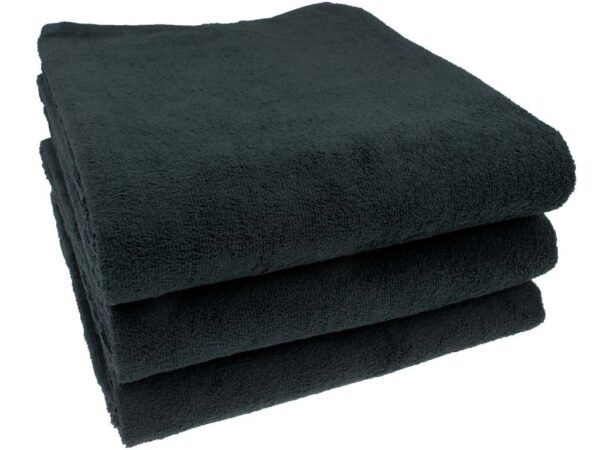 Massage handdoek 100x220 zwart