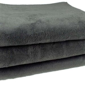 Massage handdoek 100x220 antraciet