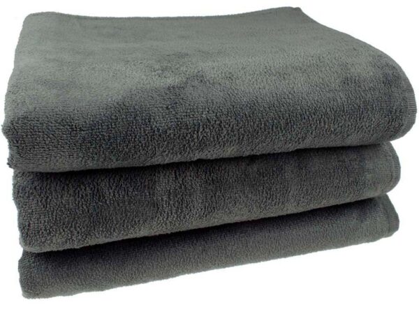 Massage handdoek 100x220 antraciet