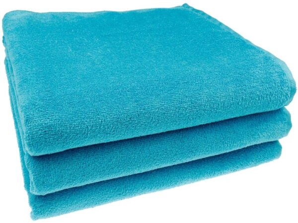 Massage handdoek 100x220 turquoise - Afbeelding 6