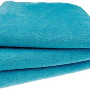 Massage handdoek 100x220 turquoise