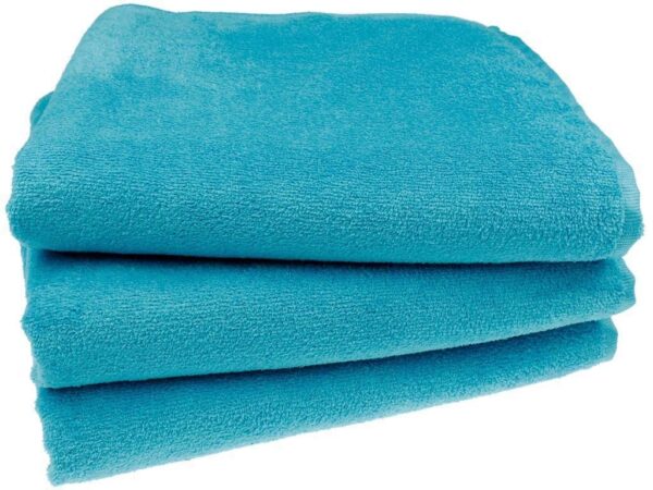 Massage handdoek 100x220 turquoise