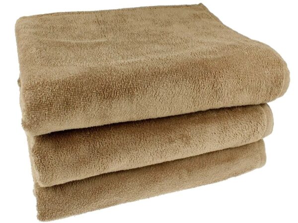 Massage handdoek 100x220 walnoot