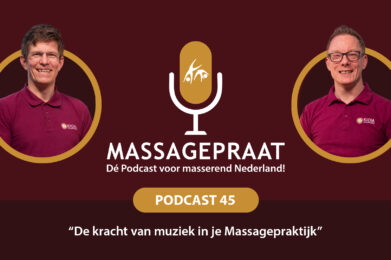 Podcast Massagepraat Tumbnail Foto Anthony en Roel en podcastaflevering 45