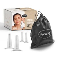 FASCIQ Facial Cupping Set | Mini 2x & Medium 2x
